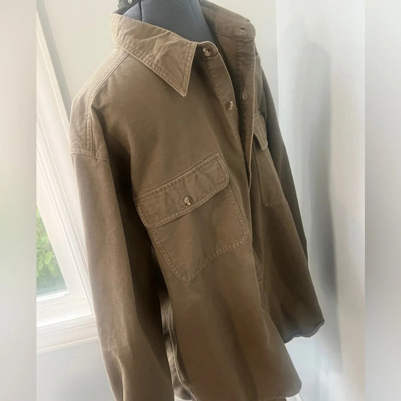 Guide Series Gender Mountain Men’s Sz L Workwear Heavy Flannel Button Down EUC - Picture 5 of 15